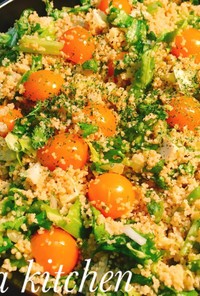 【簡単】クスクスのタブレ風〜野菜サラダ♡