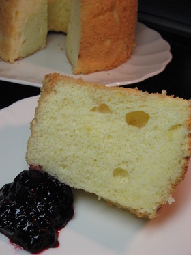 基本のシフォンケーキ