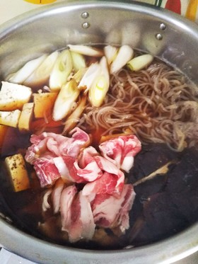 豚肉で簡単美味しい☆ゴボウ入り好き煮