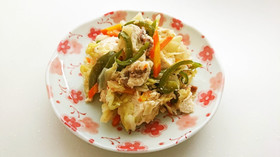 ボリューム副菜★豆腐チャンプルー