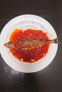 ５分で超簡単イタリアン♡﻿鰯のトマト煮