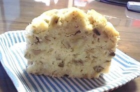 さつまいもギッシリのケーキ
