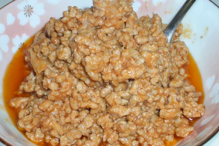 酸味がイイっ ケチャップで肉味噌 レシピ 作り方 By プッチィ クックパッド 簡単おいしいみんなのレシピが366万品