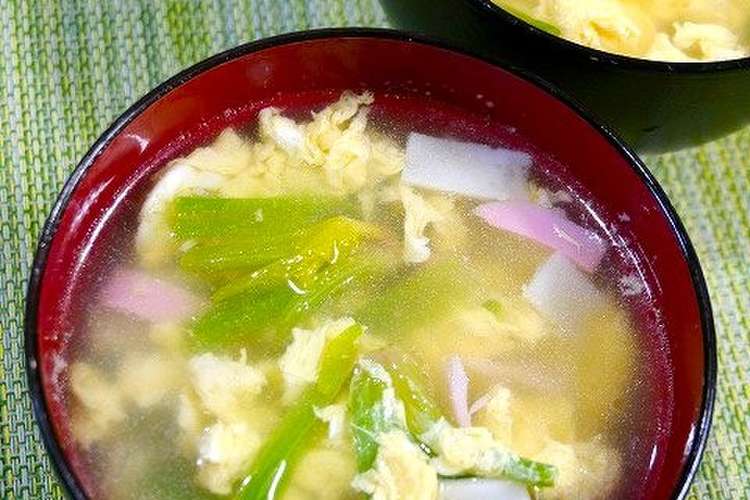 簡単 ほうれん草の根元の中華スープ レシピ 作り方 By だんどり亭 クックパッド 簡単おいしいみんなのレシピが377万品