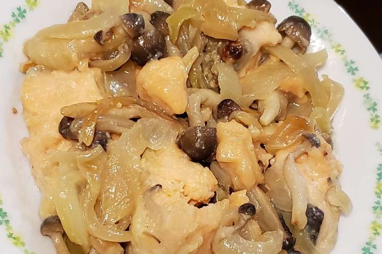 鮭とたまねぎしめじの味噌炒め レシピ 作り方 By まな ﾟ クックパッド 簡単おいしいみんなのレシピが356万品