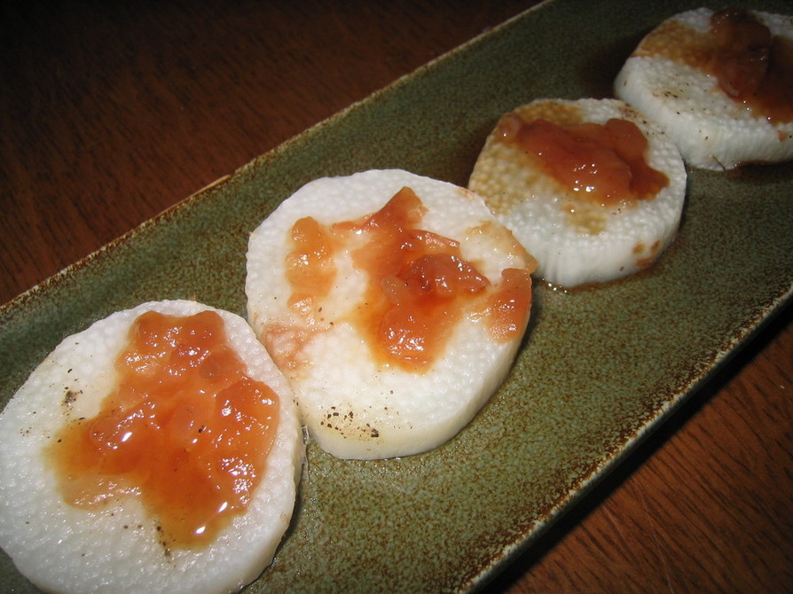 長芋の梅ソース焼の画像
