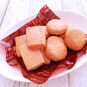 サクッ♡ほろっ〜 米粉入りクッキー♪