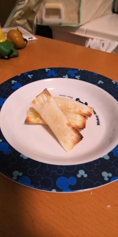 シュウマイ又は餃子の皮のアップルパイ