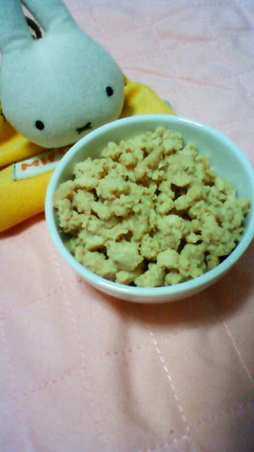 ヘルシー豆腐deそぼろ♪
