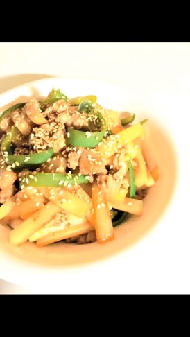 ♡ずぼら嫁の豚肉と大根のオイスター炒め♡