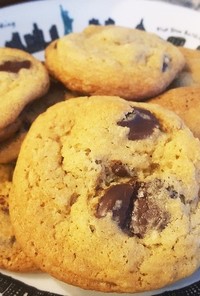 基本のアメリカン☆チョコチップクッキー