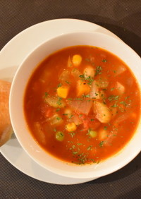 モロッカン・ひよこ豆のスープ