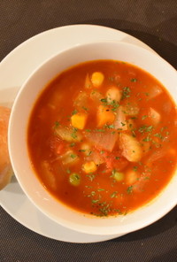 モロッカン・ひよこ豆のスープ