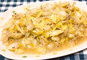白菜とえのきのペペロンチーノ風の写真