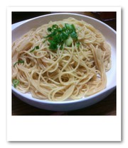 *簡単*ゆでて混ぜるだけのたらこパスタの写真