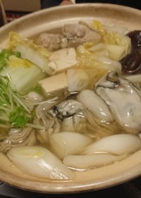 ▲牡蠣鍋