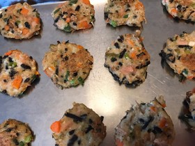 離乳食 つかみ食べ おかずおやき