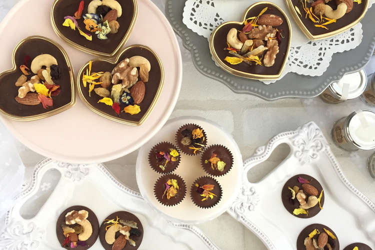 お花チョコレート エディブルフラワー レシピ 作り方 By アトリエシフォン クックパッド 簡単おいしいみんなのレシピが371万品