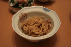 ツナと切干大根の炒め煮