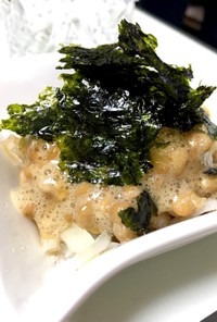 簡単☆納豆と大根と海苔のおつまみ・副菜