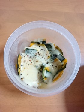 チーズたっぷり!カボチャの皮アレンジ
