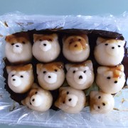 シバ犬みたらし団子 簡単豆腐入みたらシバの写真