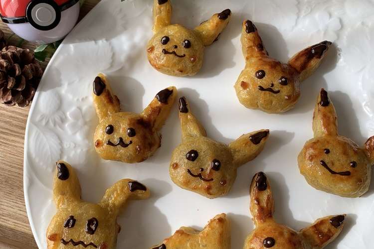キャラスイーツ ポケモンのスイートポテト レシピ 作り方 By Kittymam08 クックパッド