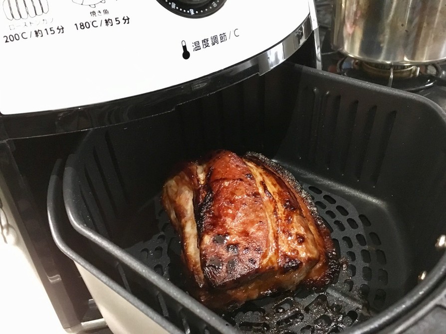 ノンフライヤーで簡単！美味しい焼き豚の画像
