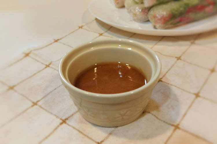 よくある材料で お手軽生春巻きの味噌タレ レシピ 作り方 By Kohahiyo クックパッド