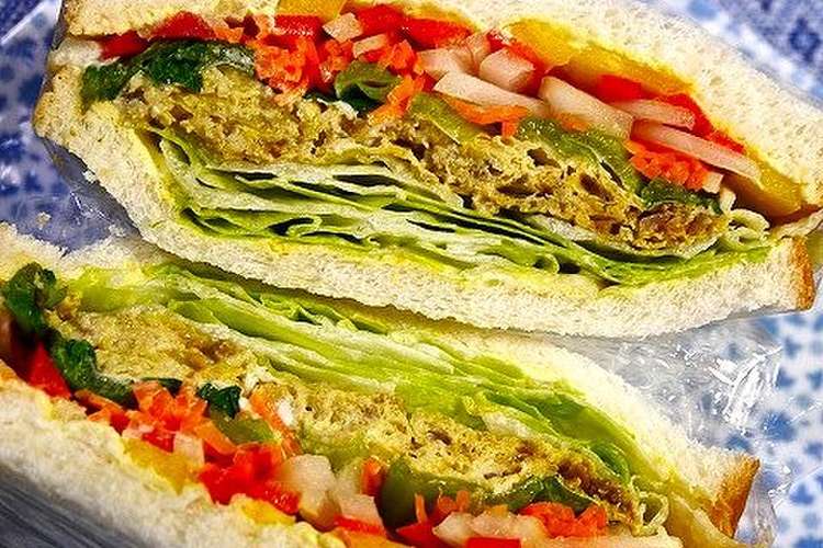 簡単 ぎゅっとサンド ラッピングコツあり レシピ 作り方 By だんどり亭 クックパッド 簡単おいしいみんなのレシピが350万品