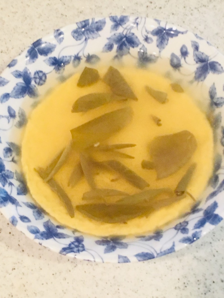じゅんさいの茶碗蒸しの画像
