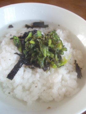 お茶漬けの食べ方