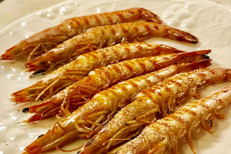 車海老の天然塩焼き レシピ 作り方 By Blue Moon クックパッド 簡単おいしいみんなのレシピが359万品
