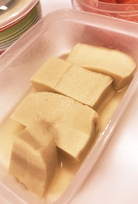 家庭的な味！高野豆腐