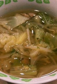 1日分の野菜入り☆ちゃんぽんスープ
