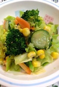 給食のレシピ ブロッコリーのサラダ