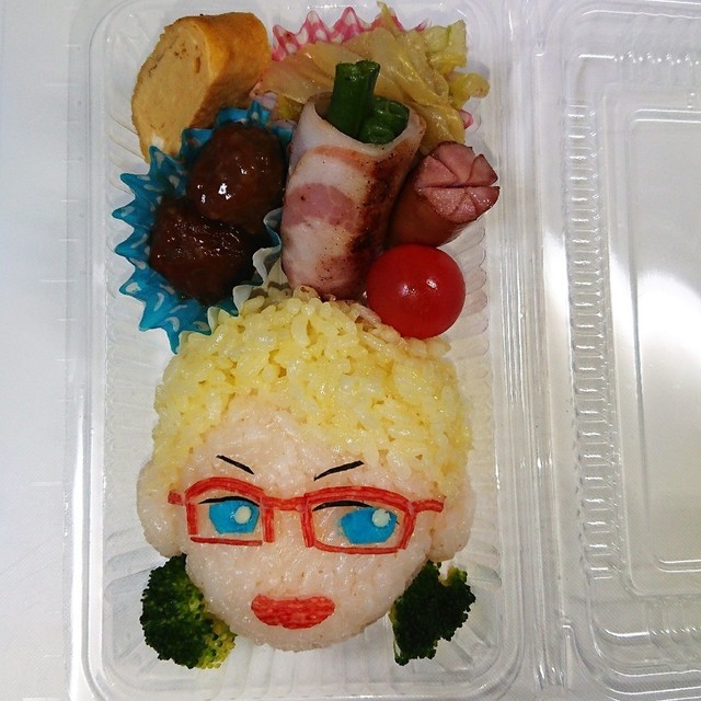 キャラ弁 刀剣乱舞 博多藤四郎のつもり レシピ 作り方 By めいめい クックパッド 簡単おいしいみんなのレシピが352万品