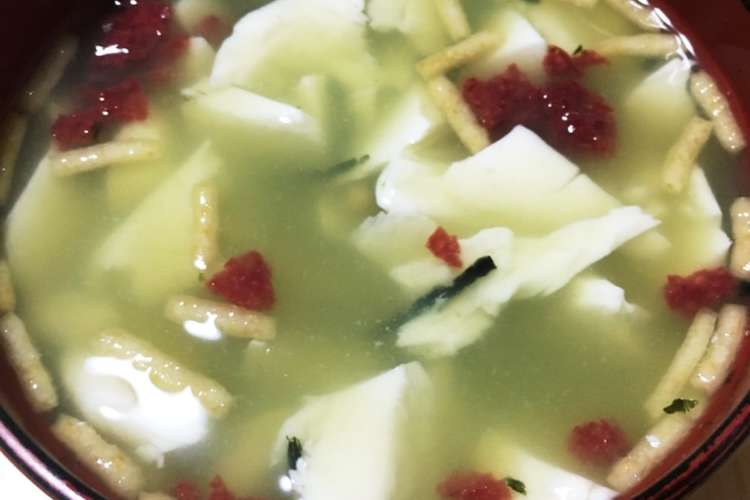 豆腐梅茶漬け 夜食 レシピ 作り方 By まりも 紅茶好き クックパッド 簡単おいしいみんなのレシピが357万品