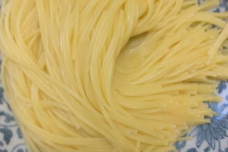 ザル不要 レンジと皿で茹でるパスタ麺 レシピ 作り方 By クック0qhvu4 クックパッド 簡単おいしいみんなのレシピが350万品