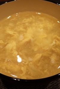 トゲクリガニのスープ（とき卵入り）