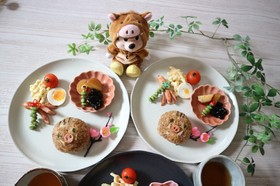 簡単美味しい残りご飯でチーズ焼おにぎり♪