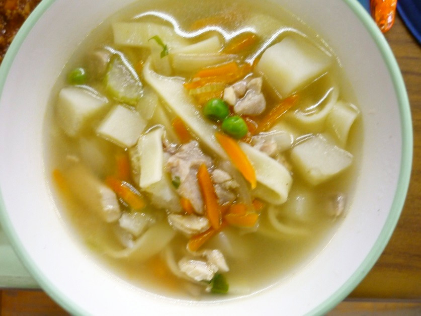 ごまチキンヌードル炒めのレシピ