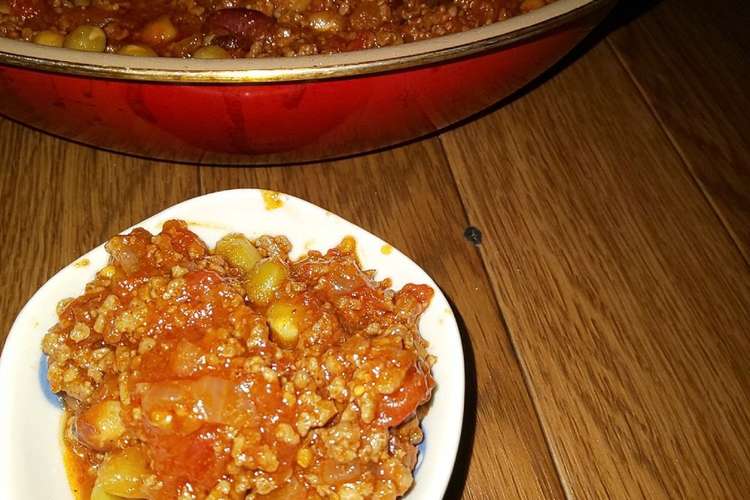 市販の調味料で簡単チリコンカン レシピ 作り方 By クックb7cgdr クックパッド 簡単おいしいみんなのレシピが360万品