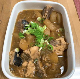 鯖缶の大根煮レシピ