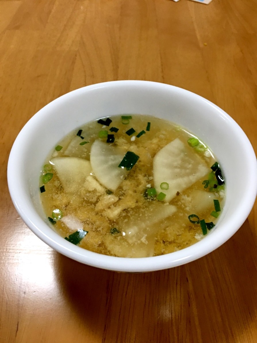 こどもも食べられて辛くない、タイ風スープの画像