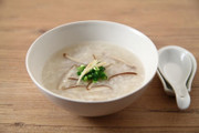 椎茸と帆立の中華粥の写真