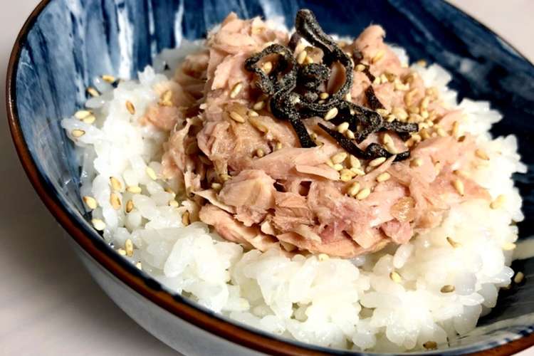 ツナのっけ飯 レシピ 作り方 By 名前の由来は沙羅双樹 クックパッド 簡単おいしいみんなのレシピが350万品