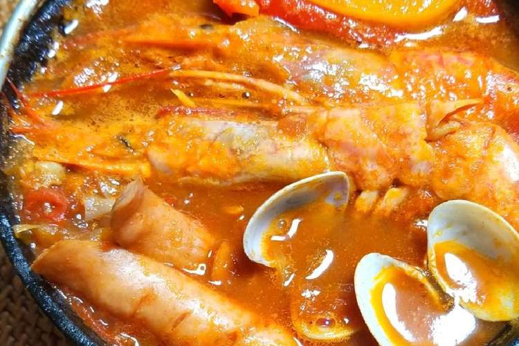 海鮮トマト鍋 レシピ 作り方 By 春菜食堂y クックパッド 簡単おいしいみんなのレシピが353万品