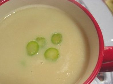 ヘルシー★ホワイトアスパラのスープの写真