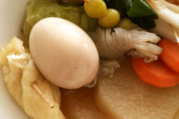おでんの卵 煮込まず小麦色の肌 レシピ 作り方 By たまご母さん クックパッド 簡単おいしいみんなのレシピが377万品
